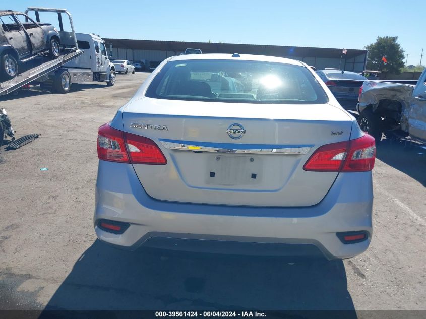 2017 Nissan Sentra Sv VIN: 3N1AB7AP0HY320068 Lot: 39561424