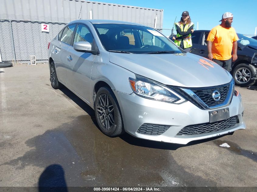 2017 Nissan Sentra Sv VIN: 3N1AB7AP0HY320068 Lot: 39561424