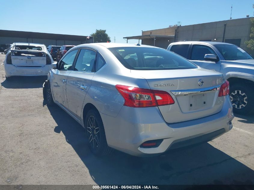 2017 Nissan Sentra Sv VIN: 3N1AB7AP0HY320068 Lot: 39561424