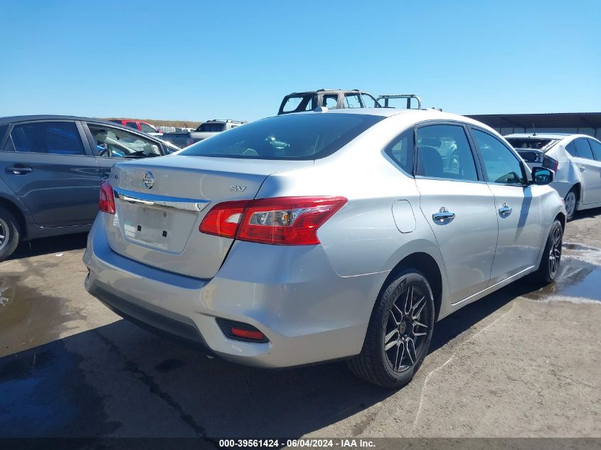 2017 Nissan Sentra Sv VIN: 3N1AB7AP0HY320068 Lot: 39561424