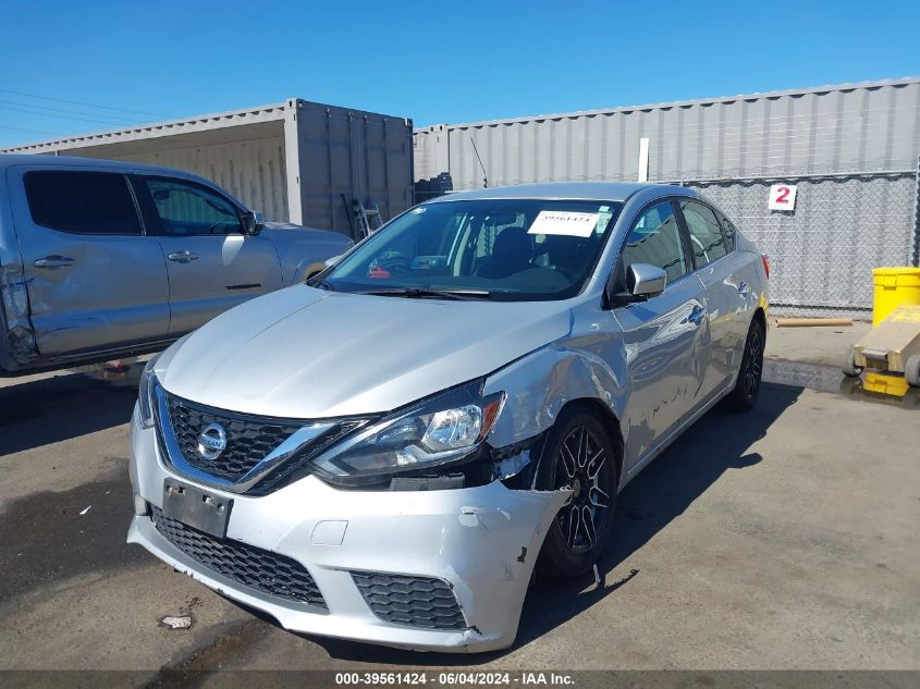 2017 Nissan Sentra Sv VIN: 3N1AB7AP0HY320068 Lot: 39561424