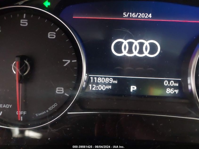 2019 AUDI A6 PREMIUM - WAUD8AF23KN122167