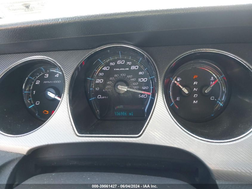 2011 Ford Taurus Sho VIN: 1FAHP2KT4BG100359 Lot: 39561427