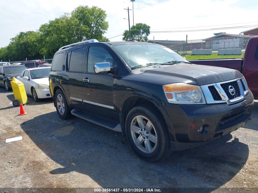 2011 Nissan Armada Platinum VIN: 5N1AA0NE2BN620856 Lot: 39561437