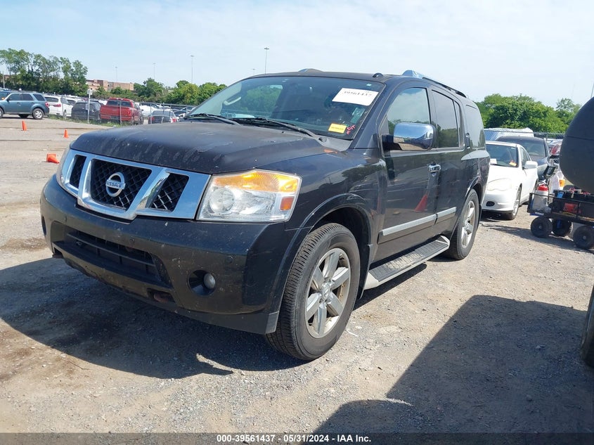 2011 Nissan Armada Platinum VIN: 5N1AA0NE2BN620856 Lot: 39561437