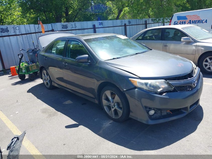 2012 Toyota Camry Se V6 VIN: 4T1BK1FK6CU014608 Lot: 39561441