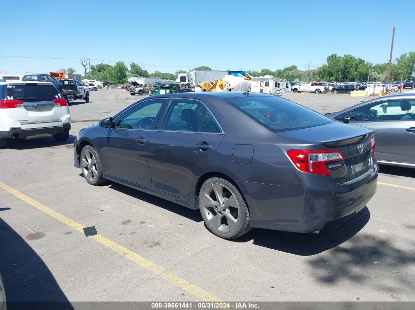 2012 Toyota Camry Se V6 VIN: 4T1BK1FK6CU014608 Lot: 39561441