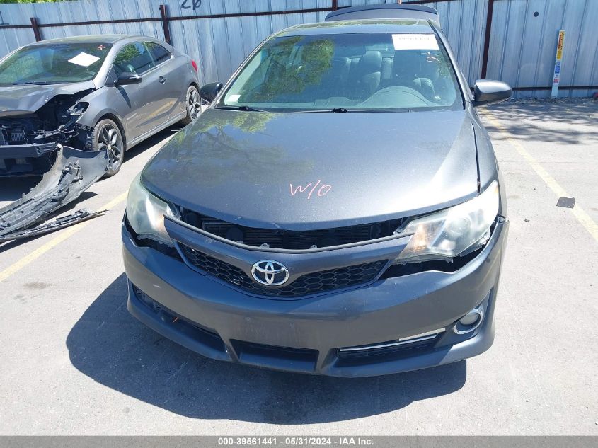 2012 Toyota Camry Se V6 VIN: 4T1BK1FK6CU014608 Lot: 39561441