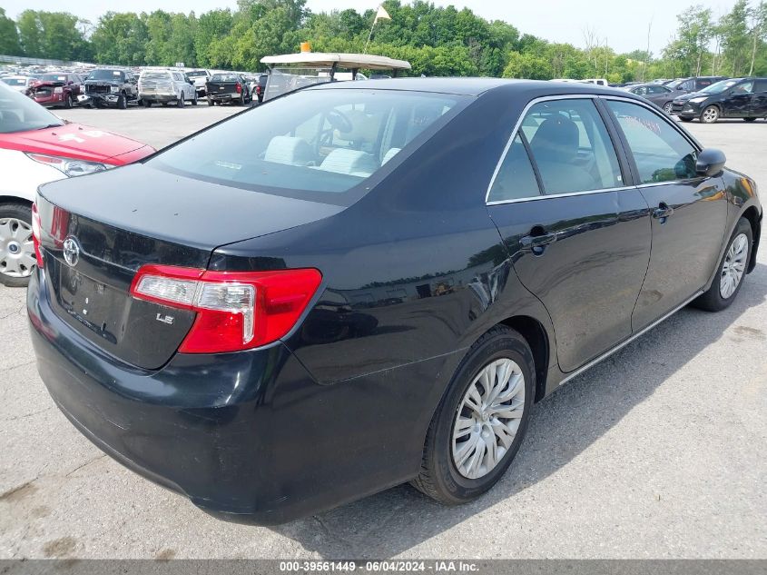 2012 Toyota Camry Le VIN: 4T4BF1FK0CR216516 Lot: 39561449