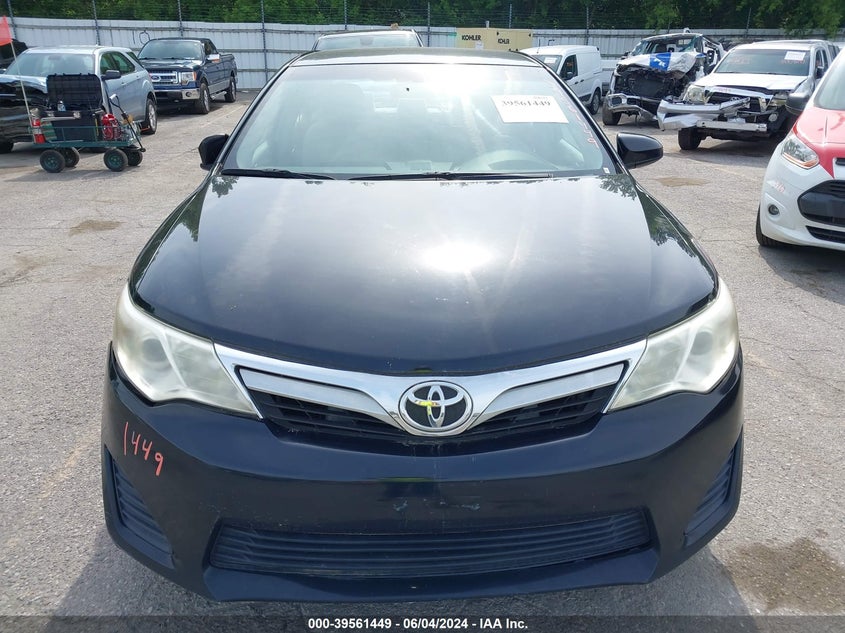 2012 Toyota Camry Le VIN: 4T4BF1FK0CR216516 Lot: 39561449