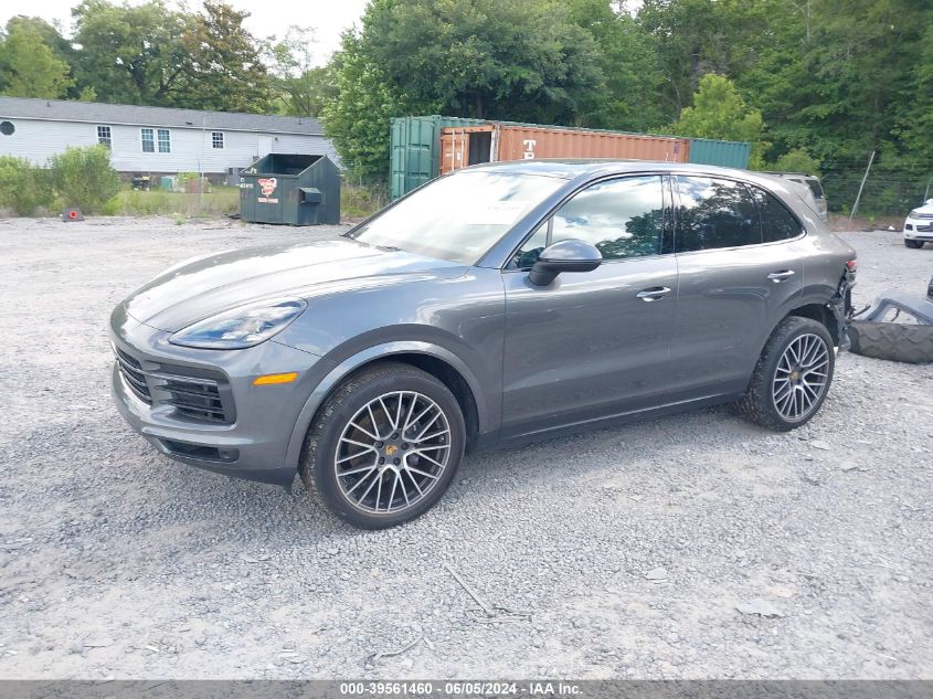 2020 Porsche Cayenne VIN: WP1AA2AY5LDA10598 Lot: 39561460