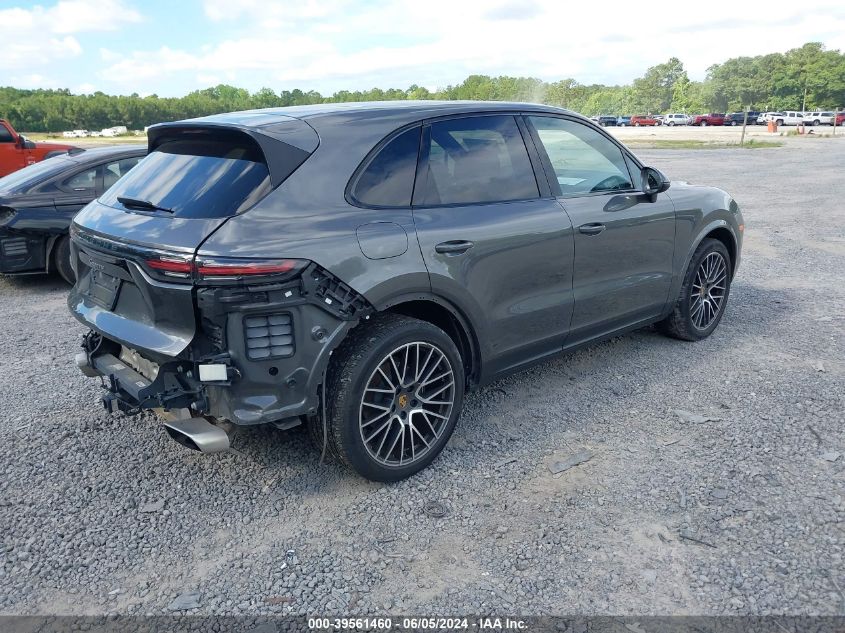 2020 Porsche Cayenne VIN: WP1AA2AY5LDA10598 Lot: 39561460