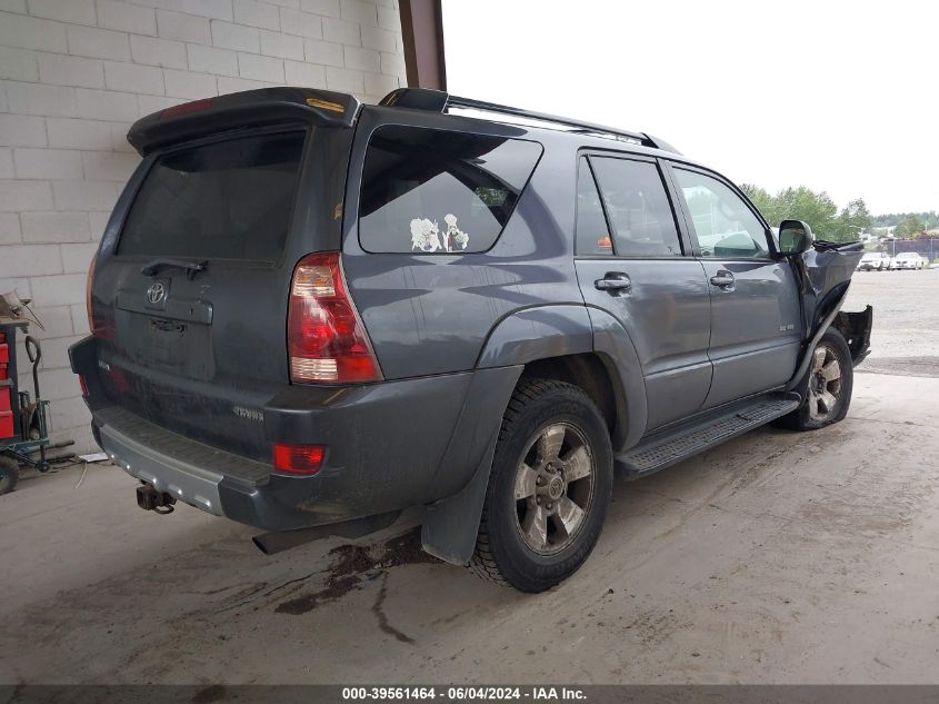 2004 Toyota 4Runner Sr5 V6 VIN: JTEBU14R740053307 Lot: 39561464