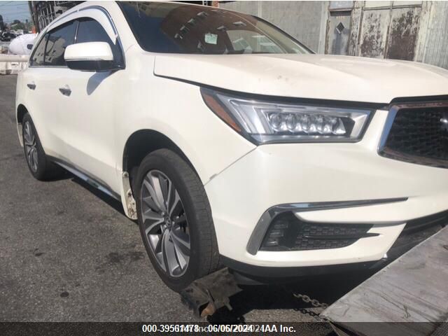 2019 Acura Mdx Tech Pkg VIN: 5J8YD4H56KL019086 Lot: 39561478