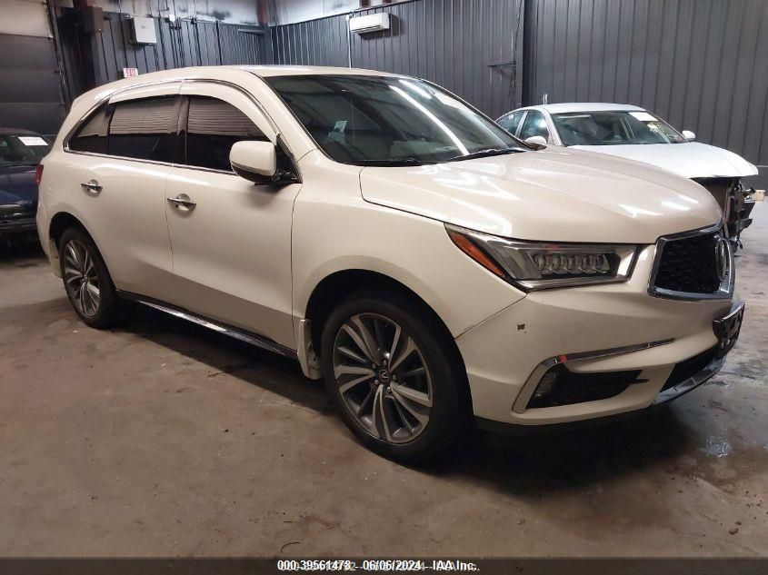 2019 Acura Mdx Tech Pkg VIN: 5J8YD4H56KL019086 Lot: 39561478