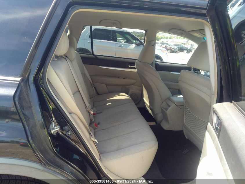 2012 Subaru Outback 2.5I Premium VIN: 4S4BRBCC3C3238195 Lot: 39561485