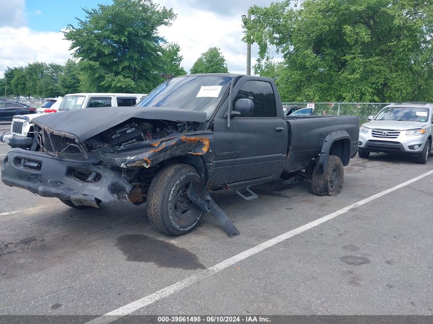 2002 Dodge Ram 2500 St VIN: 3B7KF26Z62M267636 Lot: 39561495