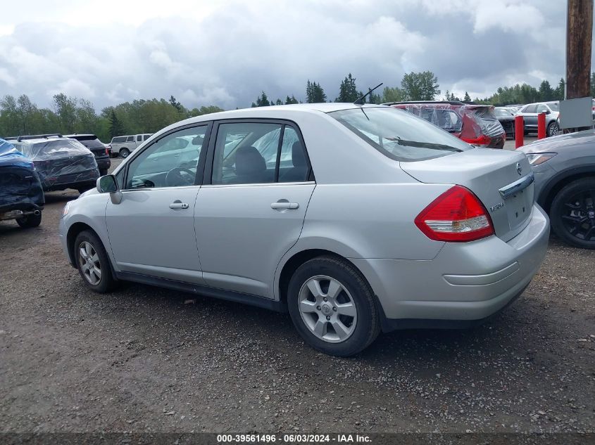 2007 Nissan Versa 1.8Sl VIN: 3N1BC11E07L406943 Lot: 39561496