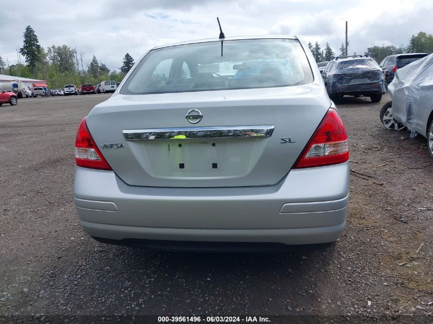 2007 Nissan Versa 1.8Sl VIN: 3N1BC11E07L406943 Lot: 39561496