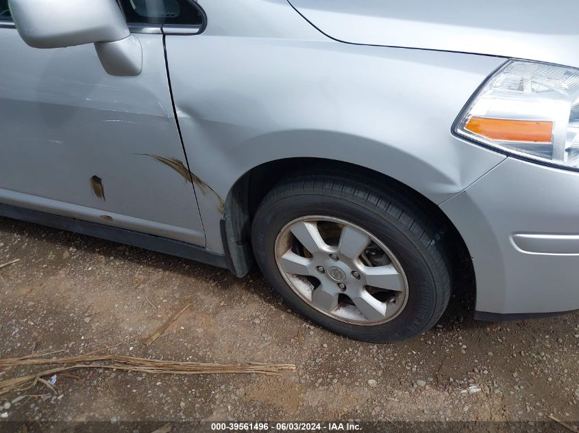 2007 Nissan Versa 1.8Sl VIN: 3N1BC11E07L406943 Lot: 39561496