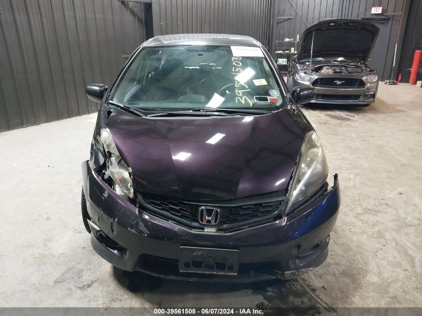2013 Honda Fit Sport VIN: JHMGE8H54DC039515 Lot: 39561508