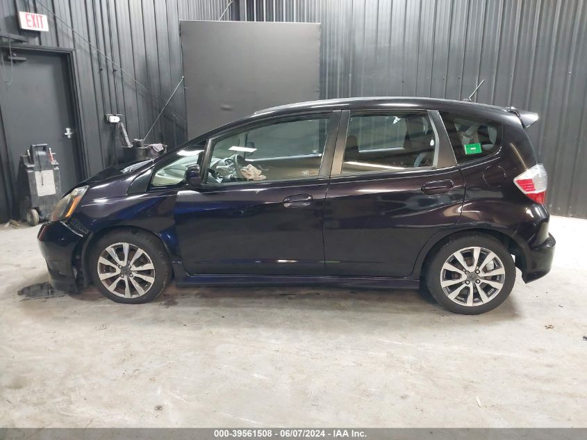 2013 Honda Fit Sport VIN: JHMGE8H54DC039515 Lot: 39561508