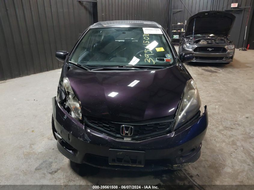 2013 Honda Fit Sport VIN: JHMGE8H54DC039515 Lot: 39561508