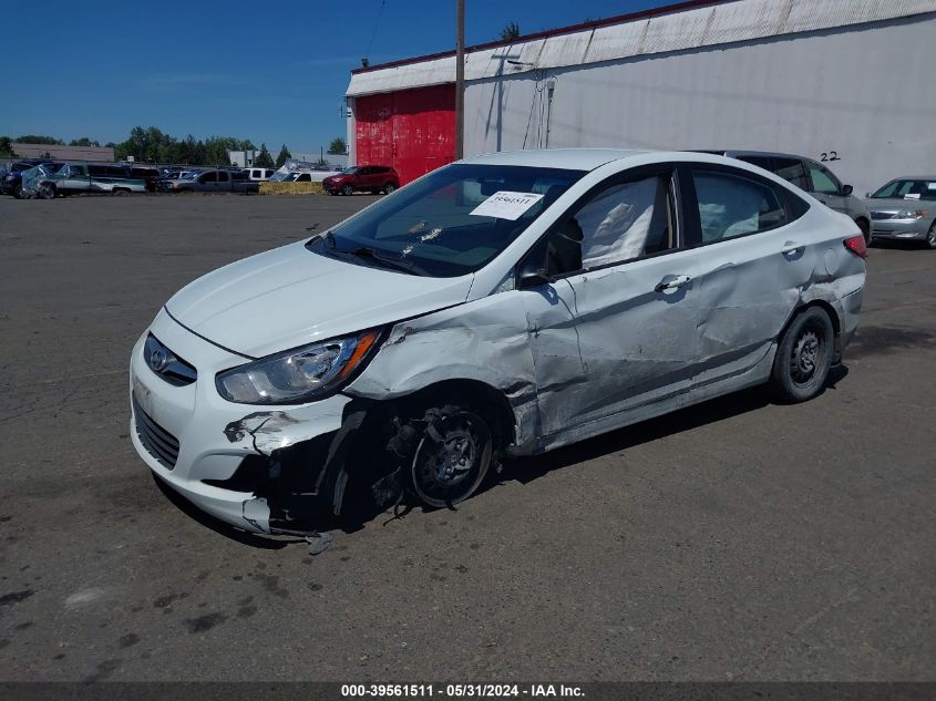 2014 Hyundai Accent Gls VIN: KMHCT4AE1EU753456 Lot: 39561511