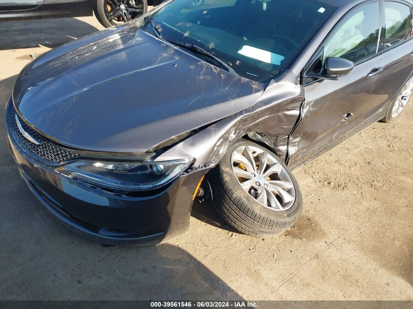 2016 Chrysler 200 S VIN: 1C3CCCDGXGN148008 Lot: 39561546