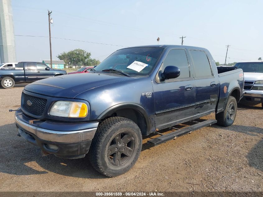 2003 Ford F-150 Lariat/Xlt VIN: 1FTRW08L43KA59145 Lot: 39561559