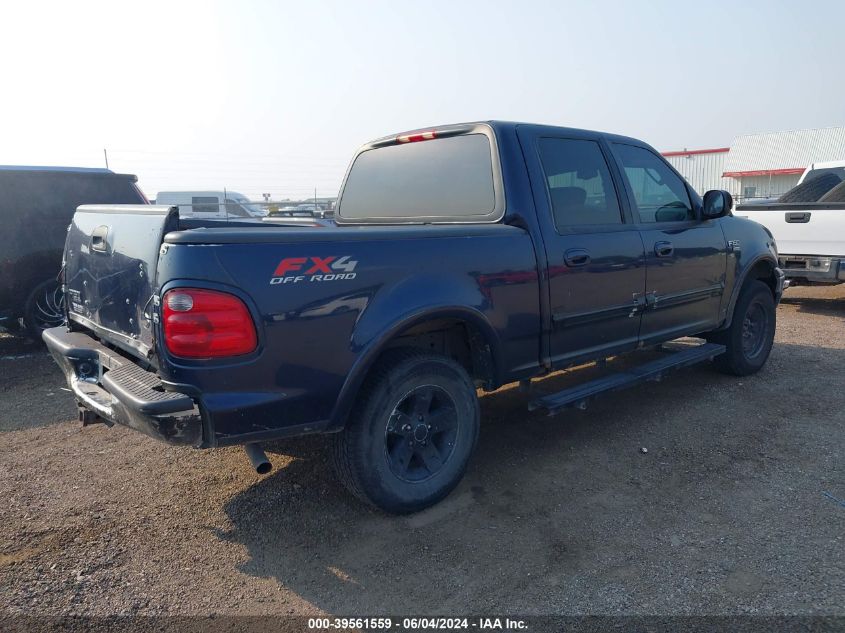 2003 Ford F-150 Lariat/Xlt VIN: 1FTRW08L43KA59145 Lot: 39561559