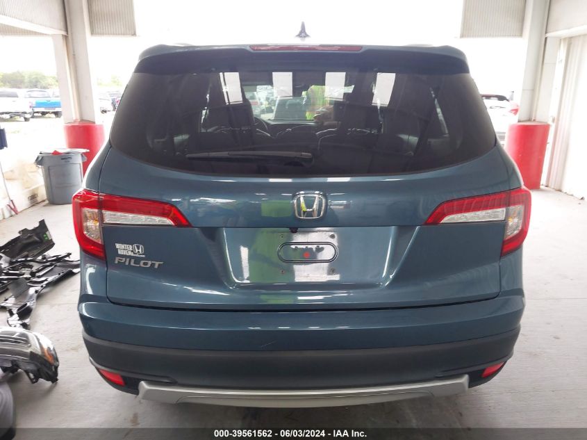 2020 Honda Pilot Exl VIN: 5FNYF5H52LB016298 Lot: 39561562