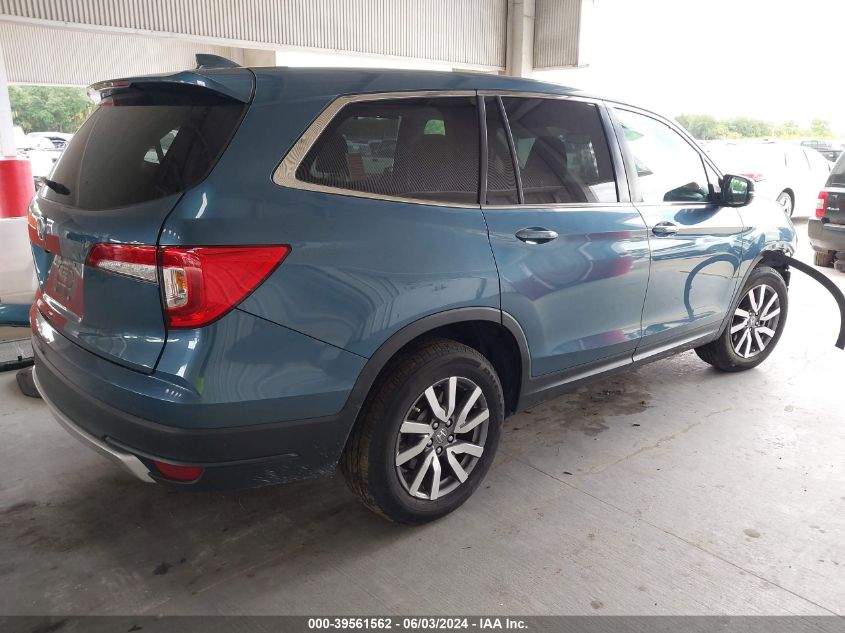 2020 Honda Pilot Exl VIN: 5FNYF5H52LB016298 Lot: 39561562