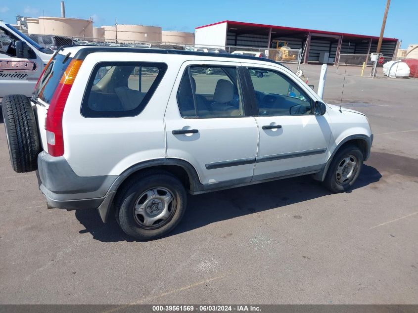 2002 Honda Cr-V Lx VIN: JHLRD68452C020805 Lot: 39561569