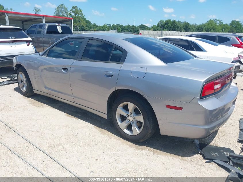 2013 Dodge Charger Se VIN: 2C3CDXBG5DH637069 Lot: 39561570