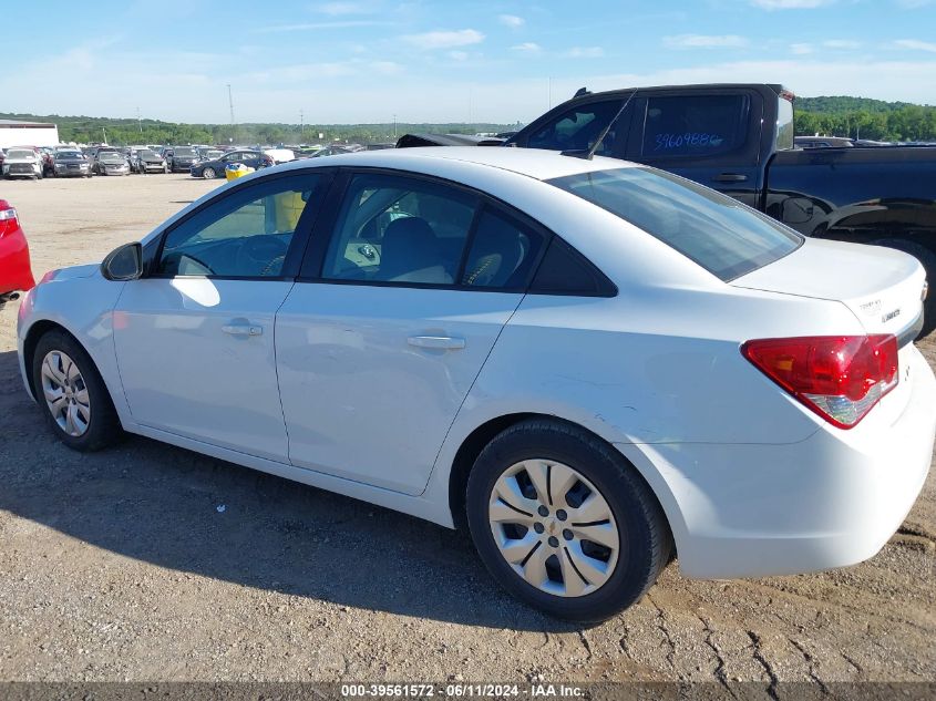 2013 Chevrolet Cruze Ls Auto VIN: 1G1PA5SH9D7268742 Lot: 39561572