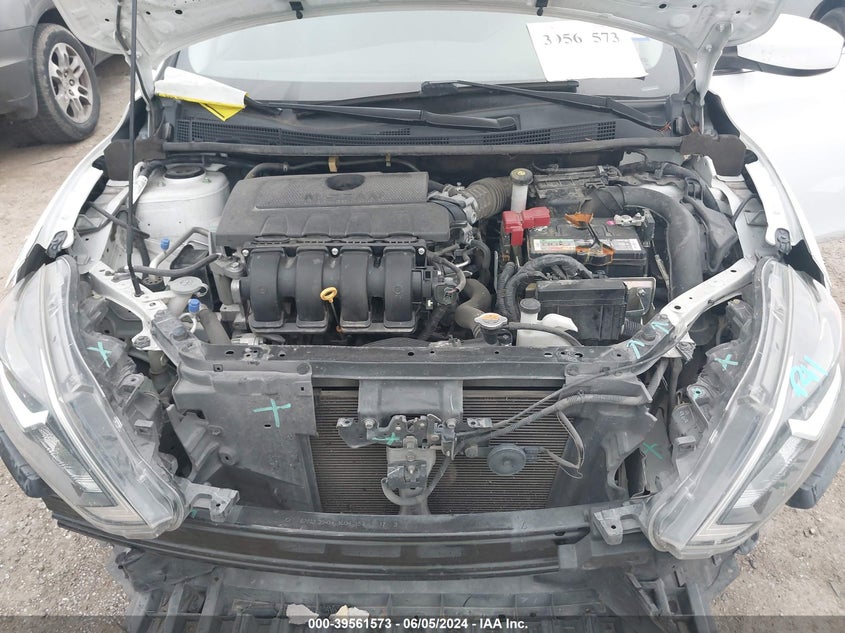 2017 Nissan Sentra S VIN: 3N1AB7AP5HY377348 Lot: 39561573