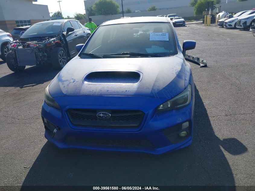 2016 Subaru Wrx VIN: JF1VA1B63G9834849 Lot: 39561580