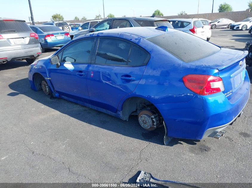 2016 Subaru Wrx VIN: JF1VA1B63G9834849 Lot: 39561580