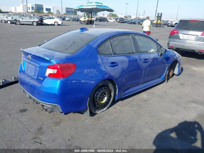 2016 Subaru Wrx VIN: JF1VA1B63G9834849 Lot: 39561580