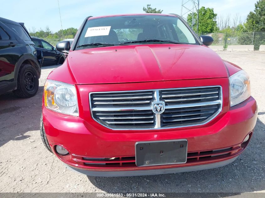 2011 Dodge Caliber Uptown VIN: 1B3CB9HB7BD129996 Lot: 39561583