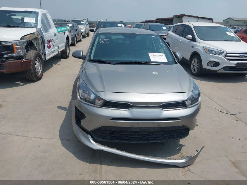 2022 Kia Rio S VIN: 3KPA24AD7NE473772 Lot: 39561584