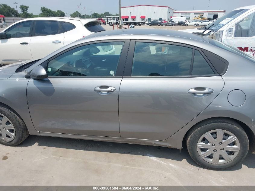 2022 Kia Rio S VIN: 3KPA24AD7NE473772 Lot: 39561584