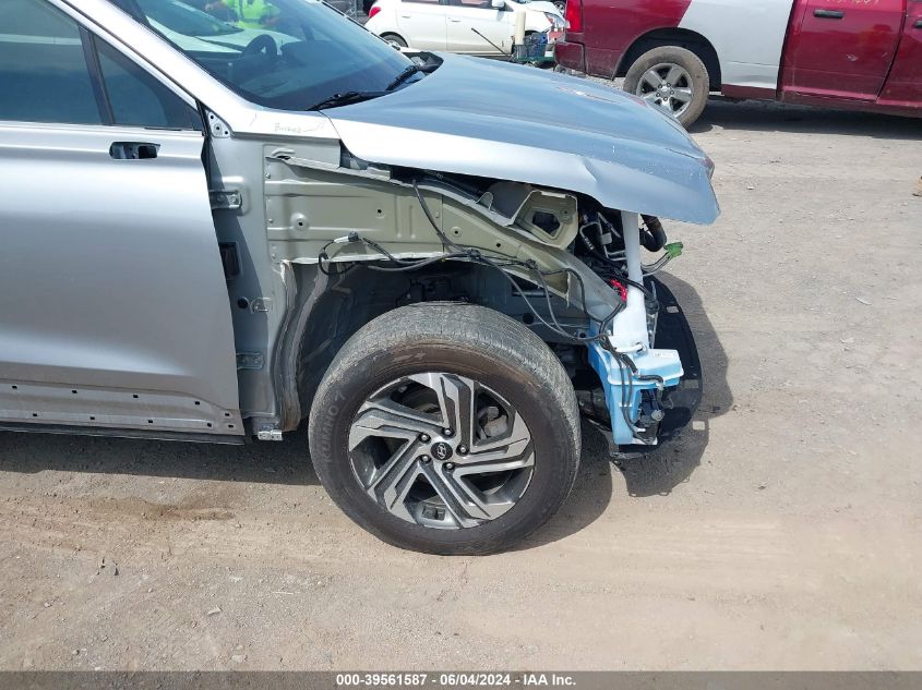 2022 Hyundai Santa Fe Sel VIN: 5NMS2DAJ4NH468841 Lot: 39561587