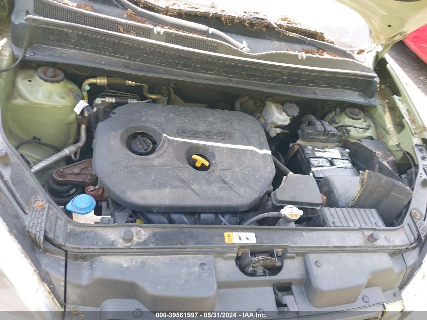 2013 Kia Soul + VIN: KNDJT2A67D7607942 Lot: 39561597