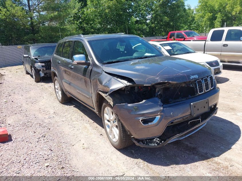 2017 Jeep Grand Cherokee Limited 4X4 VIN: 1C4RJFBG7HC809121 Lot: 39561599