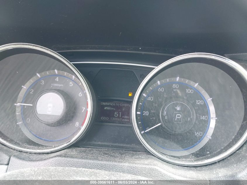 2013 Hyundai Sonata Gls VIN: 5NPEB4AC7DH792849 Lot: 39561611