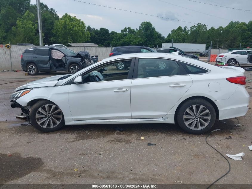 2015 Hyundai Sonata Sport VIN: 5NPE34AF3FH080946 Lot: 39561618