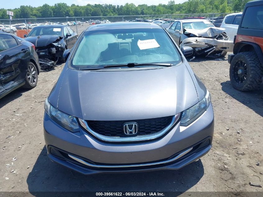 2015 Honda Civic Ex VIN: 2HGFB2F83FH507249 Lot: 39561622