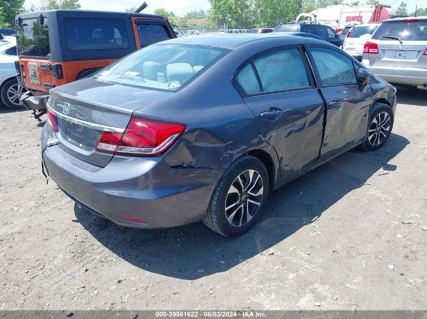 2015 Honda Civic Ex VIN: 2HGFB2F83FH507249 Lot: 39561622